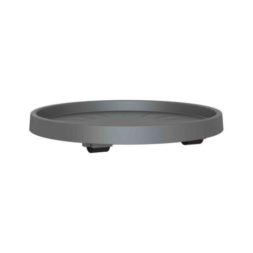 Soucoupe à Roulettes Anthracite 12"
