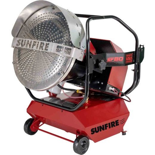 Sunfire SF80 80,000 BTU Radiant Heater