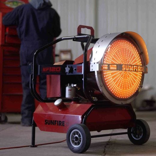 Sunfire SF120 120,000 BTU Radiant Heater