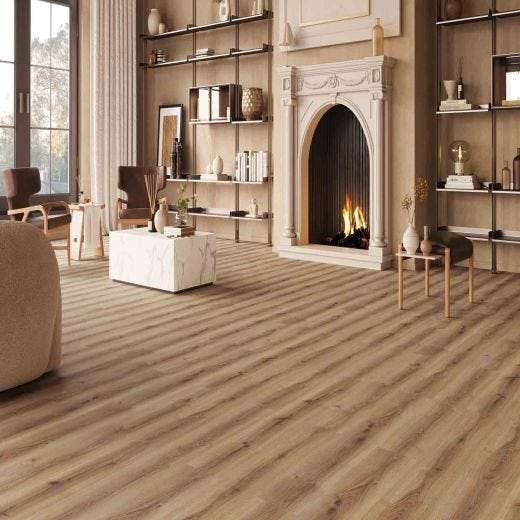12mm Artfloor Authentic Oak Water Resist Laminate 20.18 SqFt