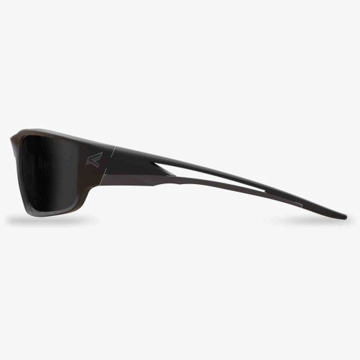 Kazbek Torque Safety Glasses Smoke Lenses-Matte Black
