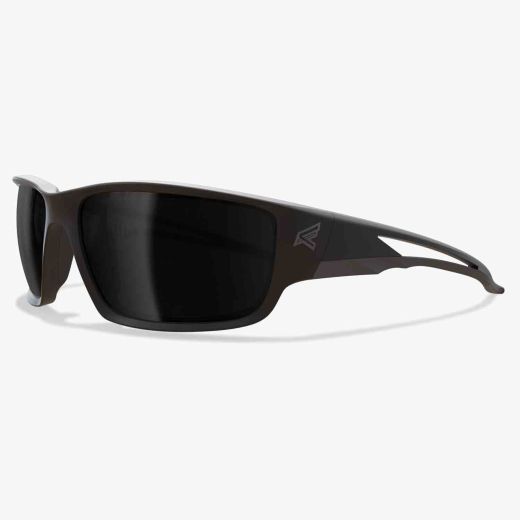 Kazbek Torque Safety Glasses Smoke Lenses-Matte Black