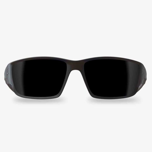 Kazbek Torque Safety Glasses Smoke Lenses-Matte Black