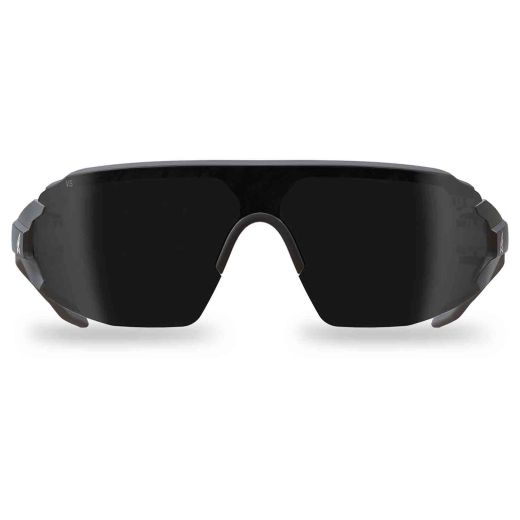 Lunettes de sécurité Taven TPR gris verres fumés-noires