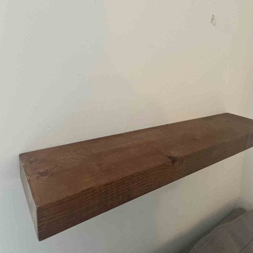 Floating Shelf 36" x 8" x 2"