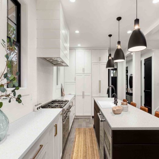 6' 2700 Kitchen Countertop 25.5" Raw Back P-394-VL Special