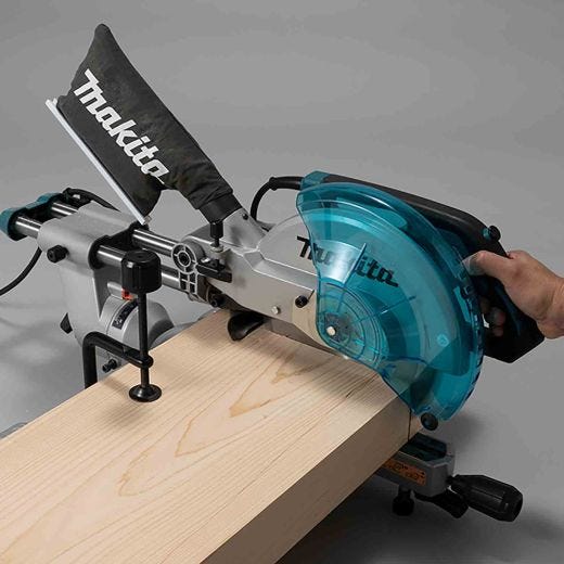 Makita 10" Sliding Compound Mitre Saw with LED Cut Line