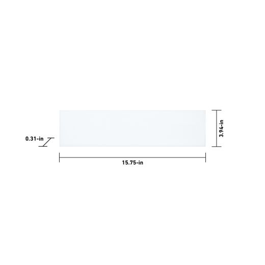 Carreau Céramique Purity Ice 4"x16" 28PC/12,06 pi²