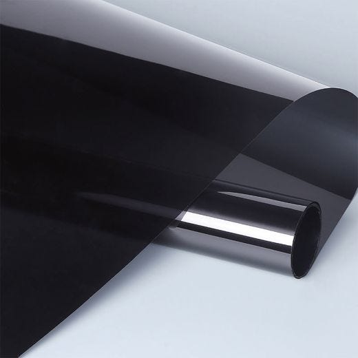 Écran de confidentialité décoratif 24" x 74" noir