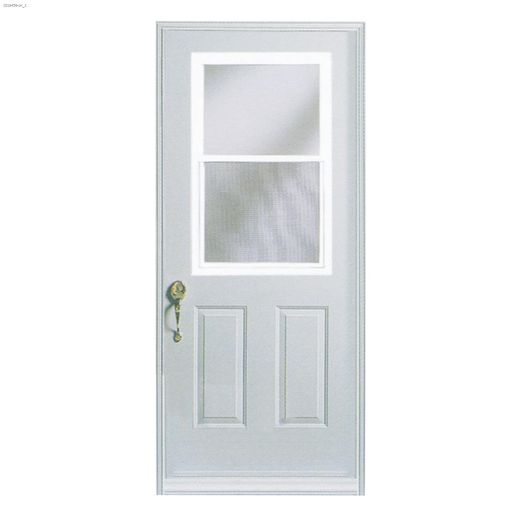 36"x80" Vented Natural LH Inswing Door 4-5/8"-PVC Sill