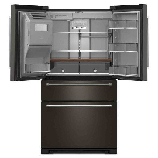 Réfrigérateur 4 portes 36" avec distributeur eau et glace