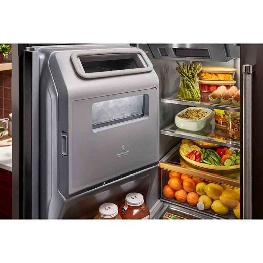 Réfrigérateur 4 portes 36" avec distributeur eau et glace