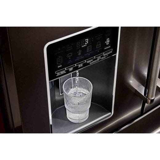Réfrigérateur 4 portes 36" avec distributeur eau et glace
