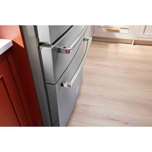 Réfrigérateur 4 portes 36" avec distributeur eau et glace