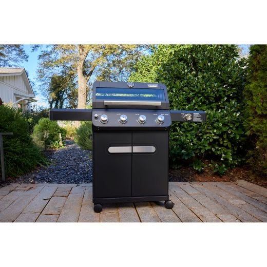 Black Mesa 4 Burner Clearview Gas Grill with Side Burner