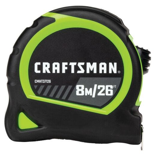 Craftsman 1 X 8 Metre 26' Basic Tape Measure