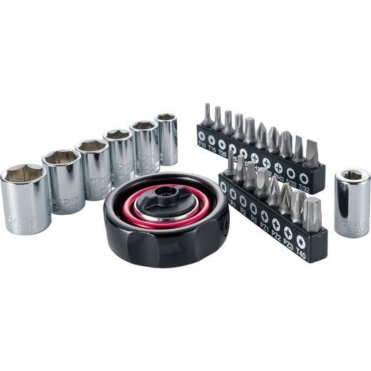 Jeu d’adaptateurs à cliquet Craftsman 1/4" 26 pièces