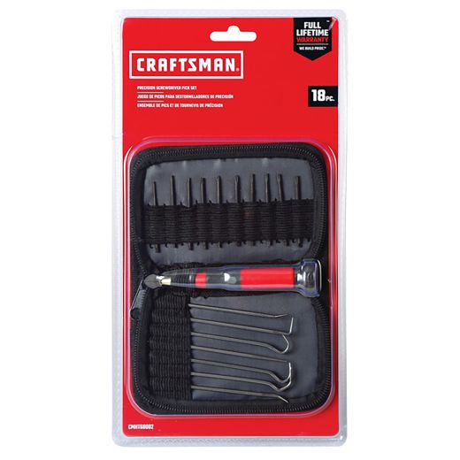 Craftsman Multi-Bits And Precision Screwriver Pick Set