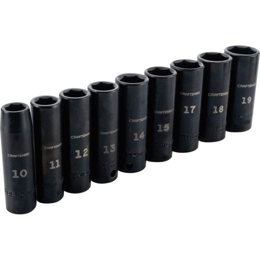 Ensemble Douilles Craftsman 3/8" 9 Pièces