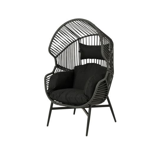 Standing Egg Chair-Black