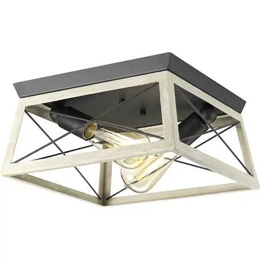 Briarwood Graphite Flush Mount Light