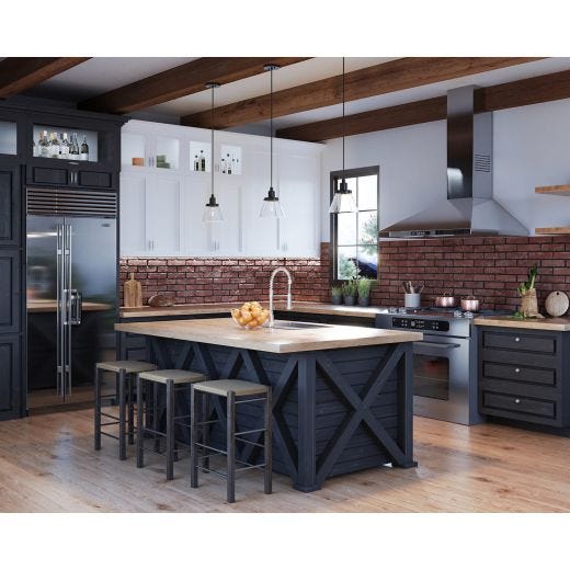 Hinton Matte Black Modern Farmhouse Pendant Light