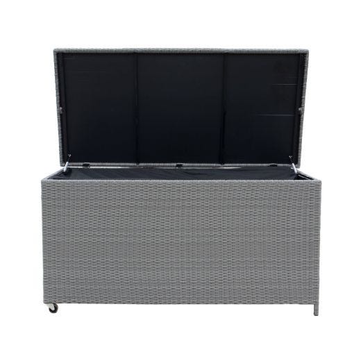 Cushion Storage Box Gray-160 x 80cm