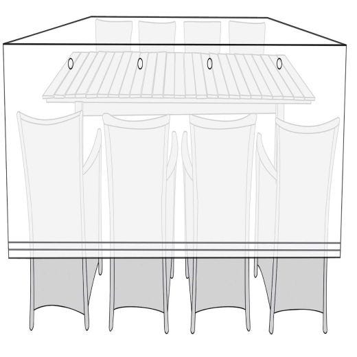 Housse de patio - sectionnelle 220X130X85CM