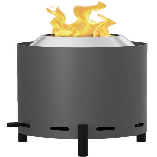 Pellet Table Top Smokeless Fire Pit 6"