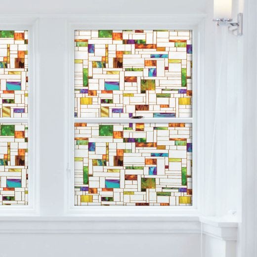 Film Adhésif Géométrique 24"x74"