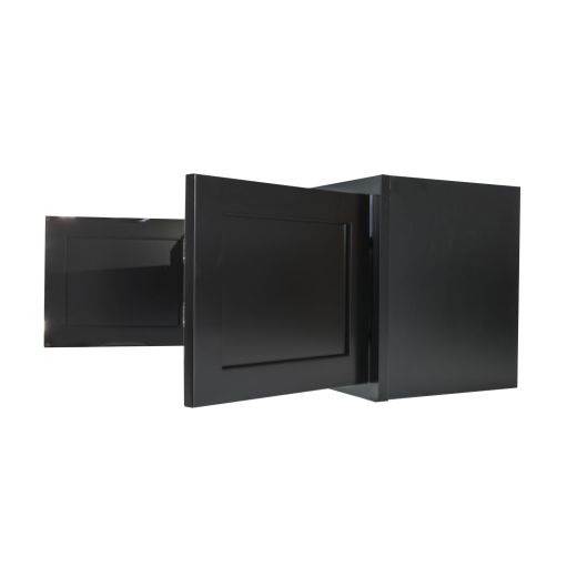 30" x 14" Wall Cabinet Black