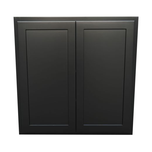 30" x 30" Wall Cabinet Black