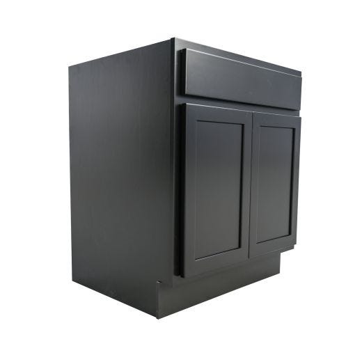 36" Sink Base Black