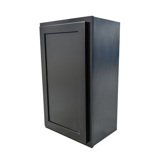 18" x 30" Wall Cabinet Black