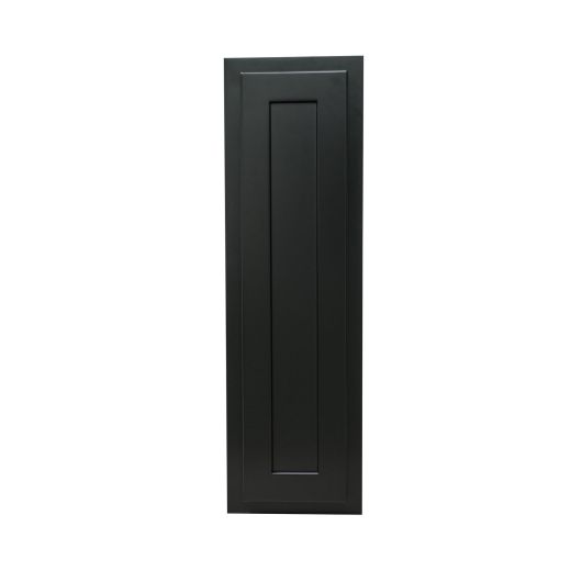 12" x 30" Wall Cabinet Black