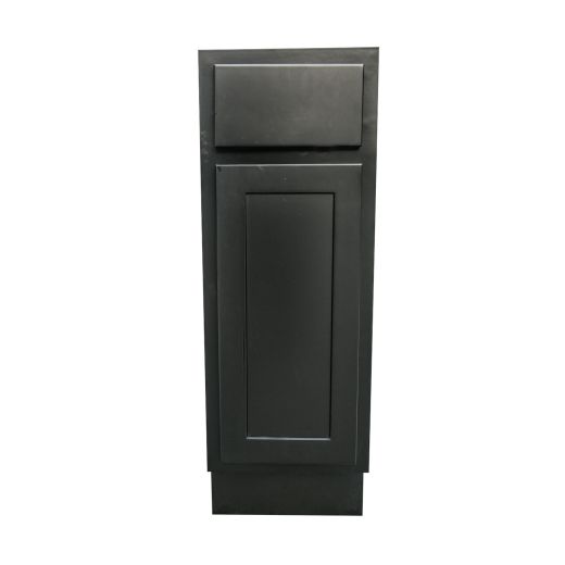 12" Base Cabinet Black