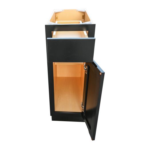 12" Base Cabinet Black