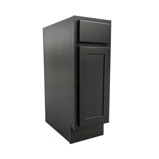 12" Base Cabinet Black