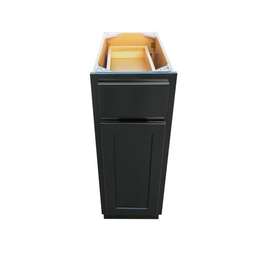 12" Base Cabinet Black