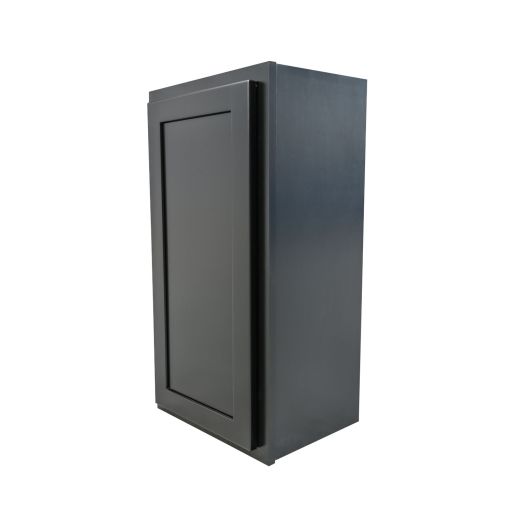 36" x 14" Wall Cabinet Black