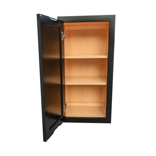 36" x 14" Wall Cabinet Black