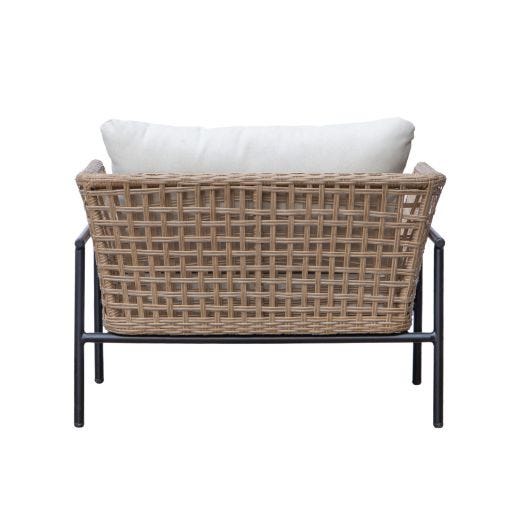 Cape Broyl Sofa Set with Wood Coffee Table