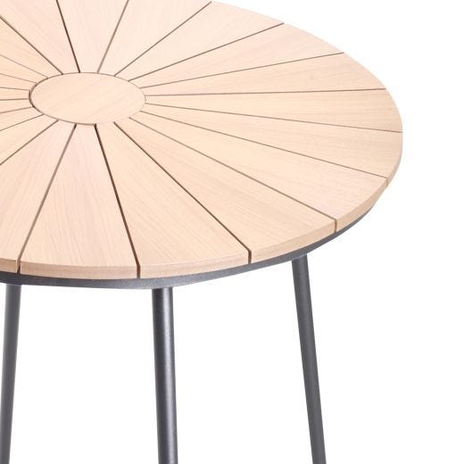 Dining Table Wood-Look Top 47" Round