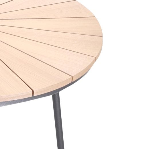 Dining Table Wood-Look Top 47" Round