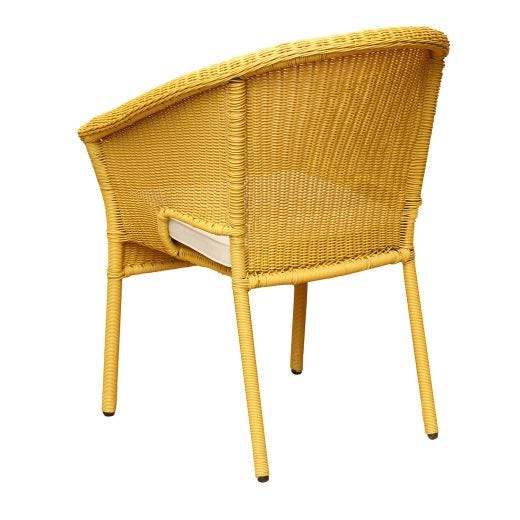 Gables Chair with Cushion-Mustard
