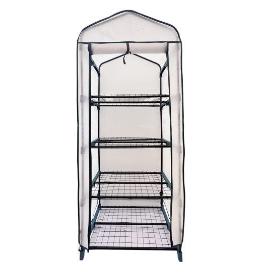 Mini Serre 4 Niveaux avec 2 Couvercles