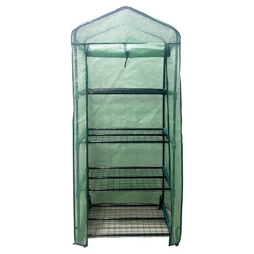 Mini Serre 4 Niveaux avec 2 Couvercles