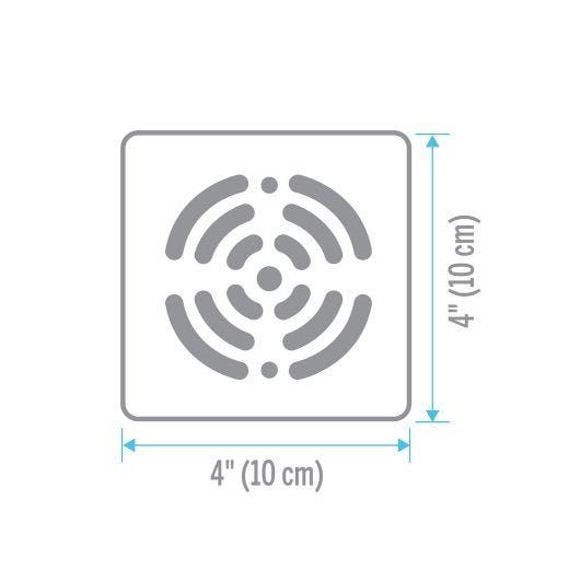 Prova Drain Accessory Grate-Black