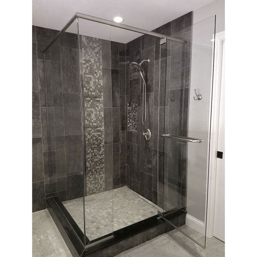Prova 24" Linear Drain Kit-Tile-In Top