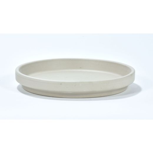 Soucoupe Granit Blanc 5,25"